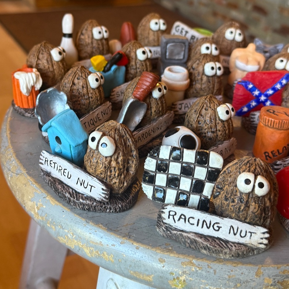 New- Your choice of one Novelty Nut Figurines Hilarious Adorable and Fun - Picture 3 of 14